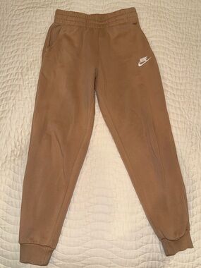 Nike Boys Tan Heather Jogger Sweatpants